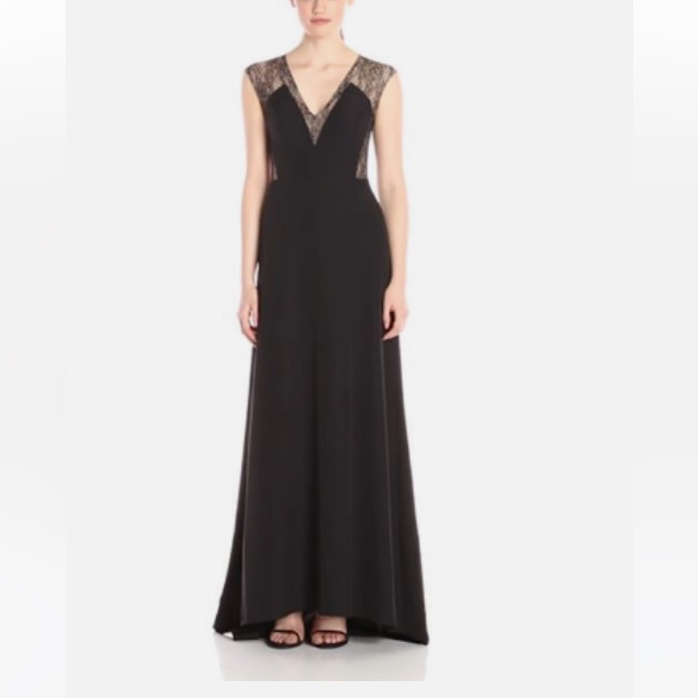 Aidan Mattox Black Dress